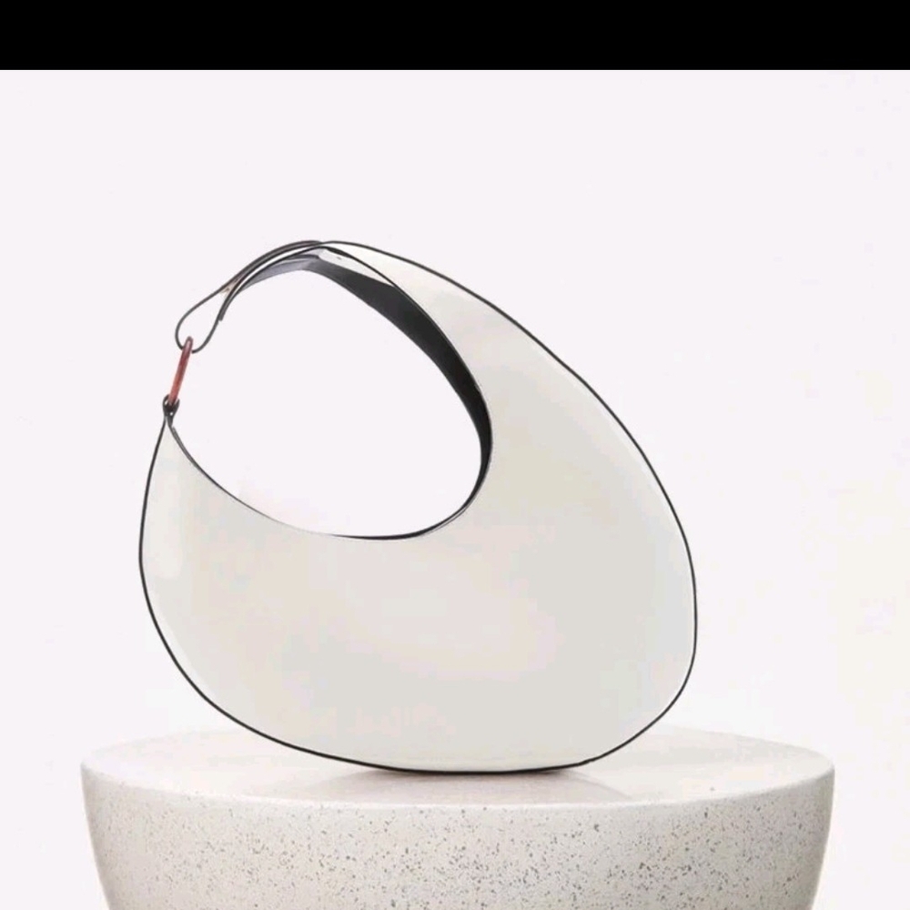 Chic White Hobo Bag